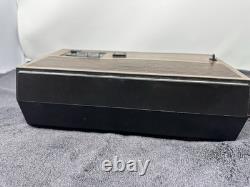 Réveil Radio à Flip Vintage General Electric Testé Fonctionne