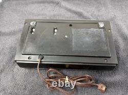Réveil Radio à Flip Vintage General Electric Testé Fonctionne
