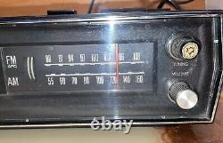 Réveil radio Flip Clock VTG General Electric GE avec chiffres lumineux 7-4333