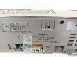 Réveil-radio General Electric GE vintage cool GE 7-4945A fonctionne ! Livraison gratuite