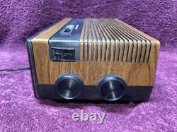 Réveil radio flip vintage General Electric 1984 7-4305F EN FONCTIONNEMENT
