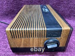 Réveil radio flip vintage General Electric 1984 7-4305F EN FONCTIONNEMENT