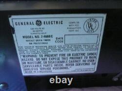 Réveil radio numérique électronique FM/AM General Electric 7-4460C vintage des années 80