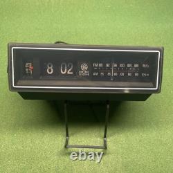 Réveil vintage General Electric 7-4305F avec radio AM/FM FONCTIONNE TRÈS BIEN