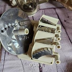 Robot culinaire et mixeur General Electric vintage avec accessoires des années 1970