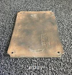 Signe En Métal Vintage/plaque Ge General Electric Synchronous Convertisseur Hcc