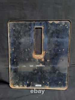 Signe en émail porcelaine vintage Gec General Electric Co Angleterre Thermomètre 1940