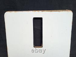 Signe en émail porcelaine vintage Gec General Electric Co Angleterre Thermomètre 1940