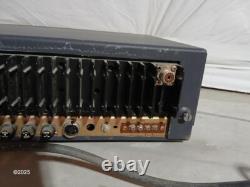 Station de base émetteur-récepteur vintage GE Mastr Executive s'allume / Microphone et manuels