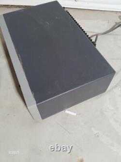 Station de base émetteur-récepteur vintage GE Mastr Executive s'allume / Microphone et manuels