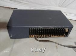 Station de base émetteur-récepteur vintage GE Mastr Executive s'allume / Microphone et manuels