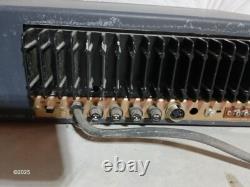 Station de base émetteur-récepteur vintage GE Mastr Executive s'allume / Microphone et manuels