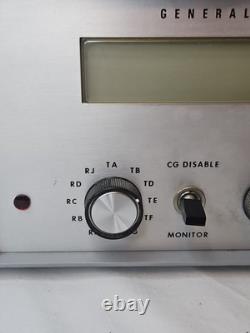 Station de base radio vintage General Electric MASTR, étagère, pièces GE, non testé
