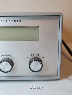 Station de base radio vintage General Electric MASTR, étagère, pièces GE, non testé