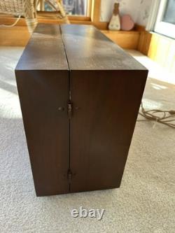 Stéréo AM/FM Vintage GE avec haut-parleur intégré rabattable