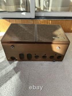 Stéréo AM/FM Vintage GE avec haut-parleur intégré rabattable