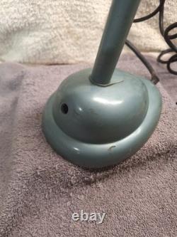 Support de microphone de bureau vintage General Electric GE modèle CR88B bleu Shure Bro S36