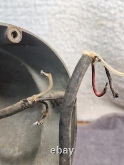 Support de microphone de bureau vintage General Electric GE modèle CR88B bleu Shure Bro S36