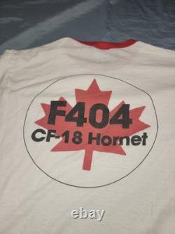 T-shirt vintage à simple couture General Electric F404 taille grande L fabriqué aux États-Unis