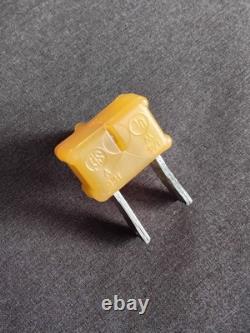 TRÈS RARE Veilleuse Vintage GE Lueur Rouge FONCTIONNE ! ÉCLAIRAGE RÉTRO DÉCO