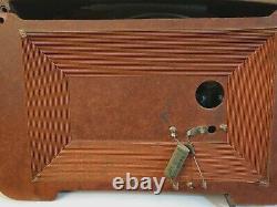Tabletop Radio Antique Vintage Art Deco Ge Modèle 202 General Electric Primeau