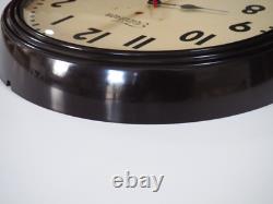 Telechron General Electric années 1950 horloge scolaire vintage de 15 pouces GE mise à jour à quartz