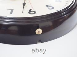 Telechron General Electric années 1950 horloge scolaire vintage de 15 pouces GE mise à jour à quartz
