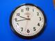 Telechron General Electric Des Ann&eacute;es 1950 Horloge D'&eacute;cole Vintage De 15 Pouces Ge Mise &agrave; Jour Quartz