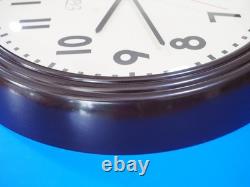 Telechron General Electric des années 1950 horloge d'école vintage de 15 pouces GE mise à jour quartz