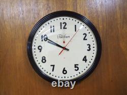 Telechron General Electric des années 1950 horloge d'école vintage de 15 pouces GE mise à jour quartz