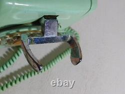 Téléphone mural rotatif turquoise bleu Bell System General Electric 554 A/B