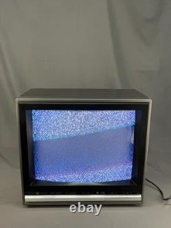 Téléviseur Vintage 1986 Rétro 20 GE Modèle 8-2060 Fonctionne Très Bien
