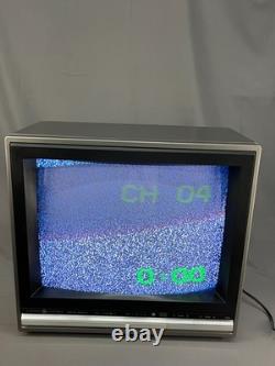 Téléviseur Vintage 1986 Rétro 20 GE Modèle 8-2060 Fonctionne Très Bien