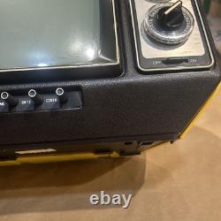 Téléviseur rétro jaune PERFORMANCE GE de 1979 vintage GENERAL ELECTRIC - Fonctionne 12XB9104Y