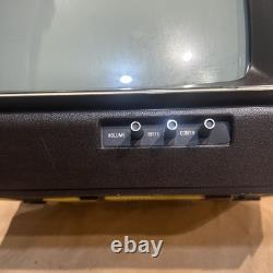 Téléviseur rétro jaune PERFORMANCE GE de 1979 vintage GENERAL ELECTRIC - Fonctionne 12XB9104Y