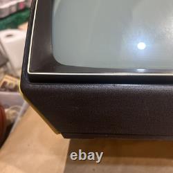 Téléviseur rétro jaune PERFORMANCE GE de 1979 vintage GENERAL ELECTRIC - Fonctionne 12XB9104Y