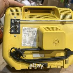 Téléviseur rétro jaune PERFORMANCE GE de 1979 vintage GENERAL ELECTRIC - Fonctionne 12XB9104Y