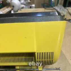 Téléviseur rétro jaune PERFORMANCE GE de 1979 vintage GENERAL ELECTRIC - Fonctionne 12XB9104Y