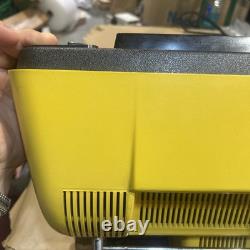 Téléviseur rétro jaune PERFORMANCE GE de 1979 vintage GENERAL ELECTRIC - Fonctionne 12XB9104Y