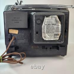 Téléviseur vintage GE General Electric 10 pouces Color Performance, modèle 10AB0405K