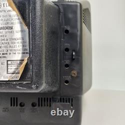 Téléviseur vintage GE General Electric 10 pouces Color Performance, modèle 10AB0405K