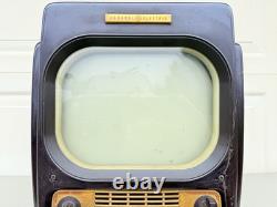 Télévision Vintage Rara Locomotive General Electric 805 TV Bakélite