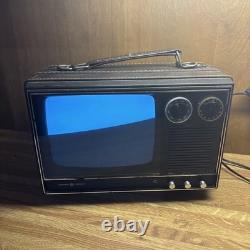 Télévision vintage General Electric Gaming des années 70 FA0410TX testée et en excellent état