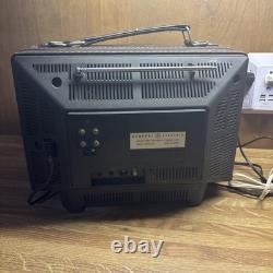 Télévision vintage General Electric Gaming des années 70 FA0410TX testée et en excellent état