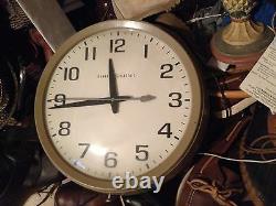Tenue De Temps Précise Made In USA Vintage General Electric Model 2012 Horloge Murale