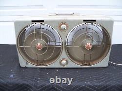 Thermostat automatique à deux ventilateurs Vintage General Electric, fonctionnant