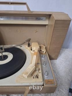 Tourne-disque General Electric Wildcat des années 1960-1970, vintage ancien, fonctionne