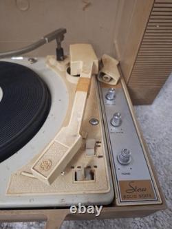 Tourne-disque General Electric Wildcat des années 1960-1970, vintage ancien, fonctionne