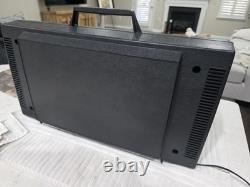 Tourne-disque portable vintage General Electric GE Wildcat Il fonctionne