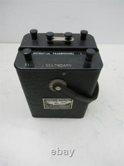 Transformateur de potentiel d’instrument GE General Electric E-6 8097846 rare vintage
